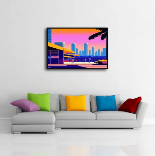 Hiroshi Nagai/Canvas Print/Art/Home Decor/New/Gift/Reproduction/9.