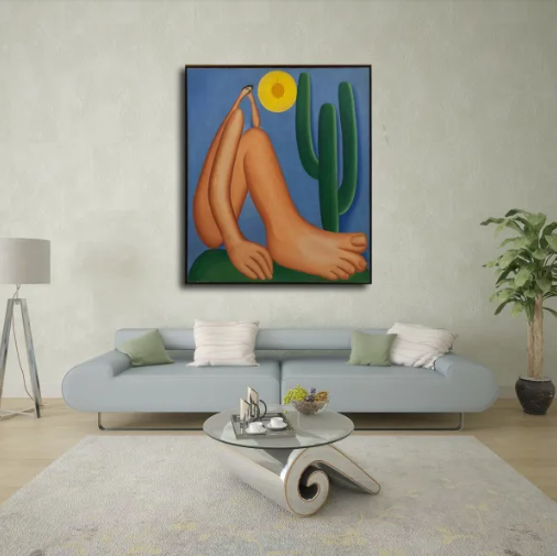 Tarsila do Amaral/Abaporu/Canvas Print/Art/Home Decor/New/Gift/Reproduction/.