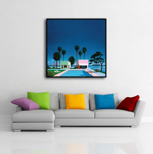 Hiroshi Nagai/ Canvas Print/Art/Home Decor/New/Gift/Reproduction/8.