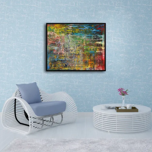 Gerhard Richter/ Abstract Painting /Canvas Print/Art/Home Decor/New/Gift/Reproduction/.