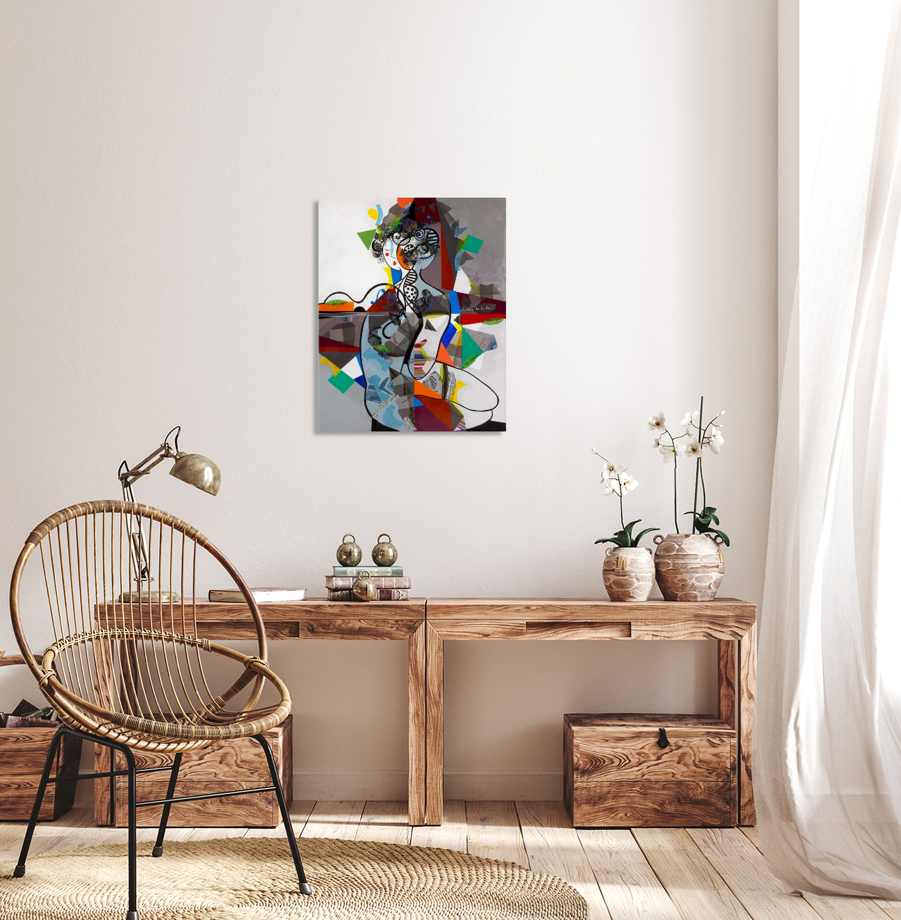Yoel Benharrouche/Lumiere De La Bas/Canvas Print/Art/Home Decor/New/Gift/Reproduction/.