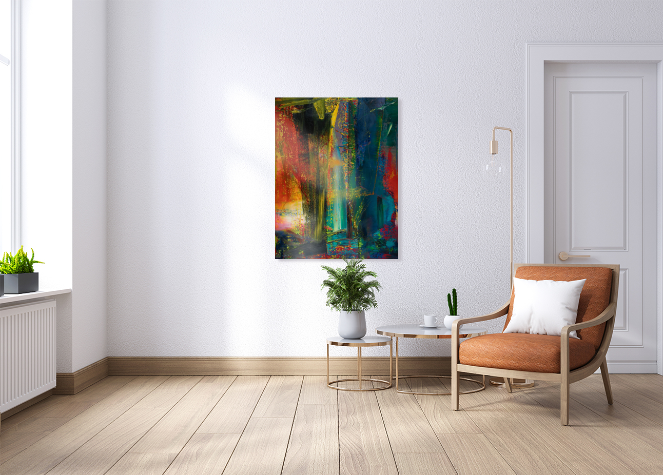 Peter Uka/Spunky Vibes/Canvas Print/Art/Home Decor/New/Gift/Reproduction/.