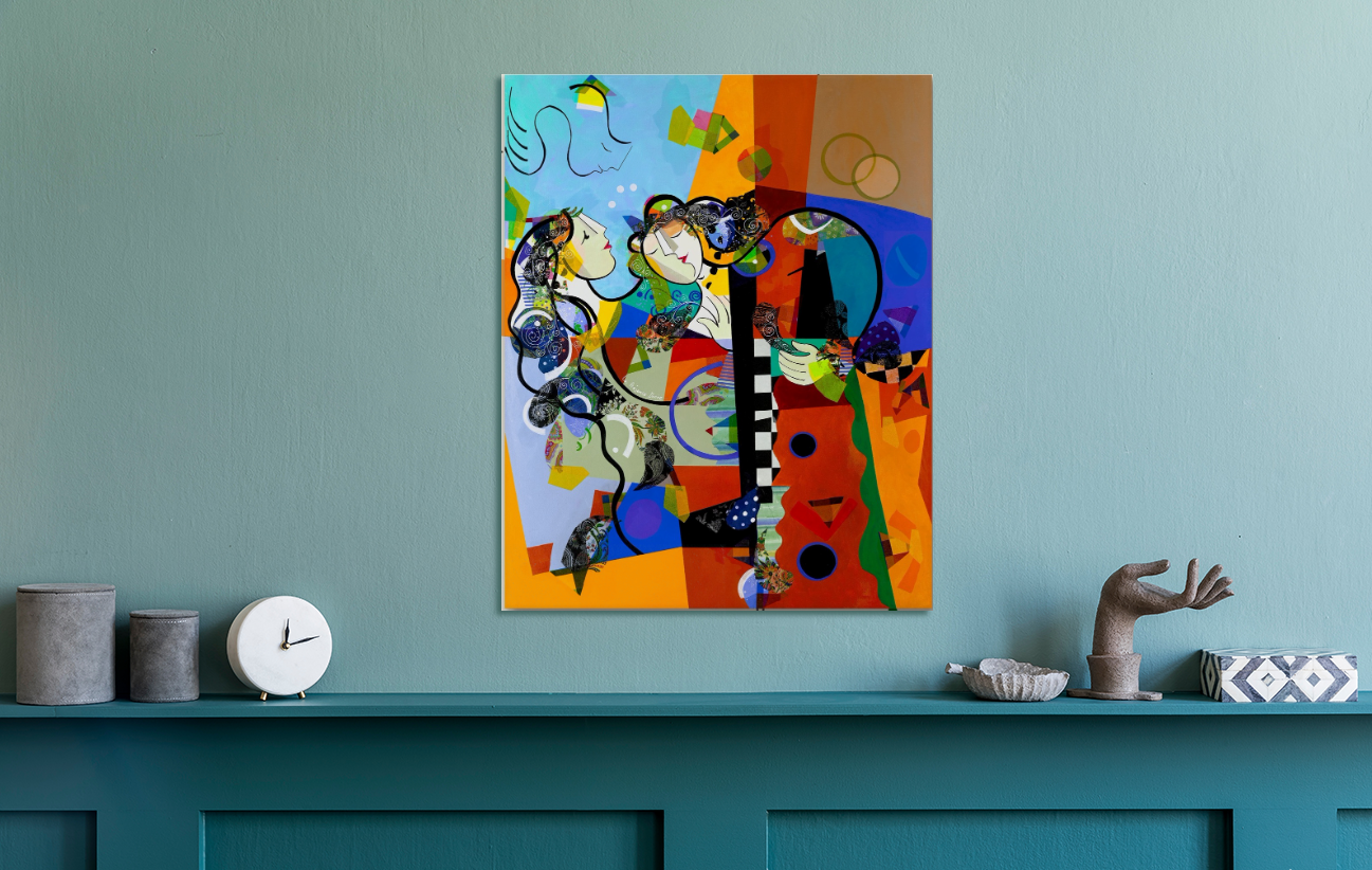 Yoel Benharrouche La Presence Divine /Canvas Print/Art/Home Decor/New/Gift/Reproduction/
