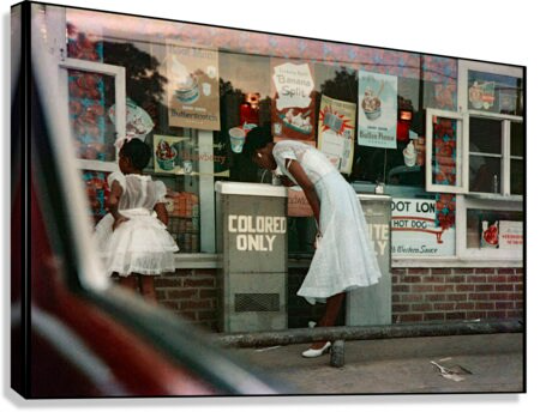 Gordon Parks/Drinking Fountain/Black Lives Matter African American/Canvas Print/Art/Home Decor/New/Gift/Reproduction/