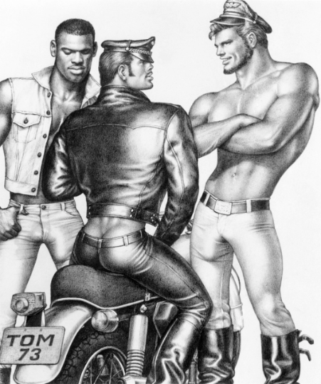 Tom of Finland/Canvas Print/Gay Art/Queer/LGBTQ/Home Decor/New/Art/Reproduction/.