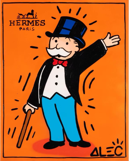 Alec Monopoly/Canvas Print/Art/Home Decor/New/Gift/Reproduction/.