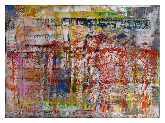 Gerhard RICHTER / ABSTRAKTES BILD (P1)/Canvas Print/Art/Home Decor/New/Gift/Reproduction/