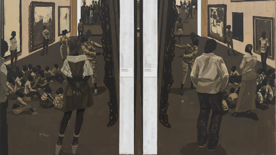 Kerry James Marshall Untitled /Underpainting/Canvas Print/Art/Home Decor/New/Gift/Reproduction/.