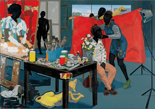 Kerry James Marshall/ In the Absence of Light’ Reveals a History of Neglect and Triumph/Canvas Print/Art/Home Decor/New/Gift/Reproduction/.