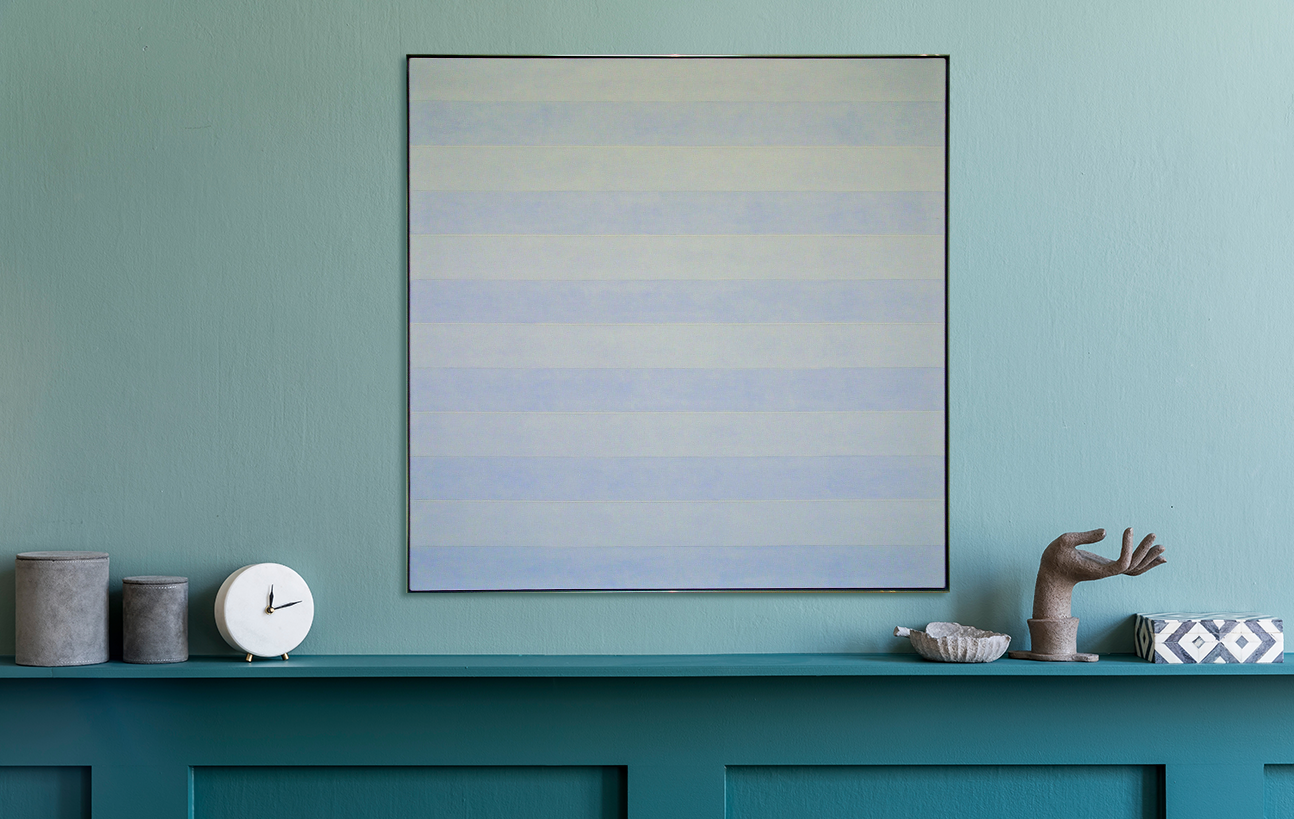 Agnes Martin/ Untitled (Friendship)/Canvas Print/Art/Home Decor/New/Gift/Reproduction/