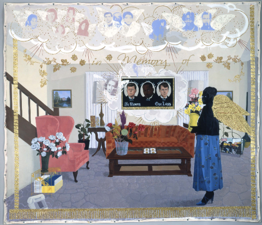 Kerry James Marshall/ Souvenir II/Canvas Print/Art/Home Decor/New/Gift/Reproduction/.