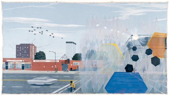 Kerry James Marshall/7am Sunday Morning/Canvas Print/Art/Home Decor/New/Gift/Reproduction/.