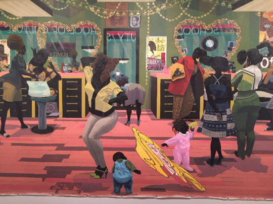 Kerry James Marshall /School of Beauty,School of Culture/Canvas Print/Art/Home Decor/New/Reproductio/.Gift/.