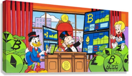 Alec Monopoly/Canvas Print/Art/Home Decor/New/Gift/Reproduction/HD/