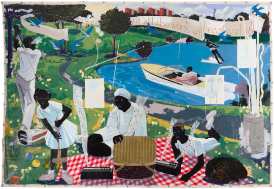 Kerry James Marshall /The Epic Style/Canvas Print/Art/Home Decor/New/Gift/Reproduction/.