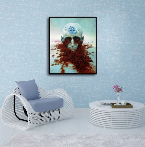 Zdzislaw Beksinski/Canvas Print/Art/Home Decor/New/Gift/Reproduction/.