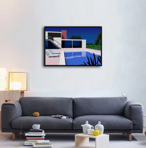 Hiroshi Nagai/Canvas Print/Art/Home Decor/New/Gift/Reproduction/10