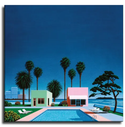 Hiroshi Nagai/ Canvas Print/Art/Home Decor/New/Gift/Reproduction/8.