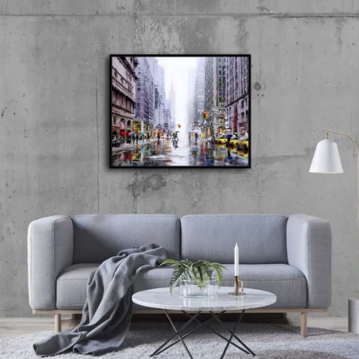Richard Macneil/ New York 5th Avenue/Canvas Print/Art/Home Decor/New/Gift/Reproduction/.