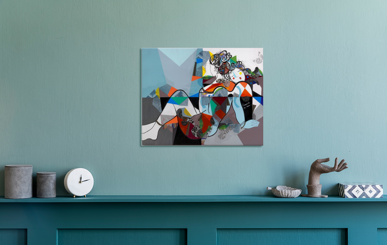Yoel Benharrouche/L'empreinte du Coeur/Canvas Print/Art/Home Decor/New/Gift/Reproduction/