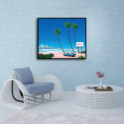 Hiroshi Nagai/ Canvas Print/Art/Home Decor/New/Gift/Reproduction/6.