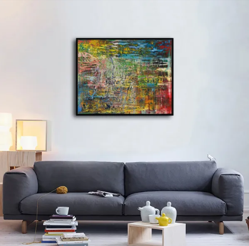 Gerhard Richter/ Abstract Painting /Canvas Print/Art/Home Decor/New/Gift/Reproduction/.