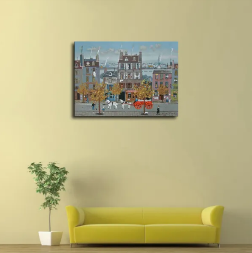 Michel Delacroix/Felix Potin/Canvas Print/Art/Home Decor/New/Gift/Reproduction/.