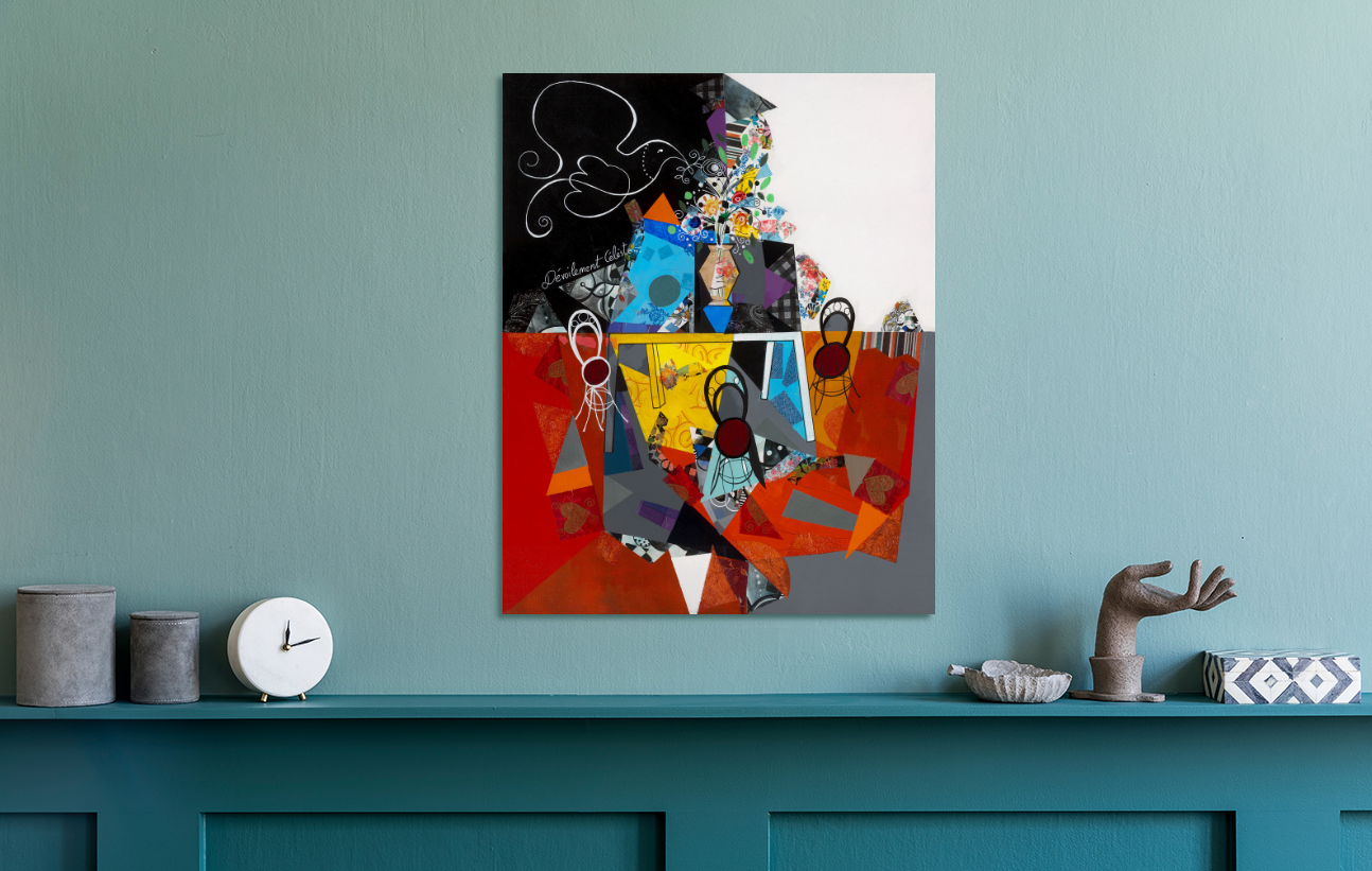 Yoel Benharrouche/DEVOILEMENT CELESTE/Canvas Print/Art/Home Decor/New/Gift/Reproduction/.
