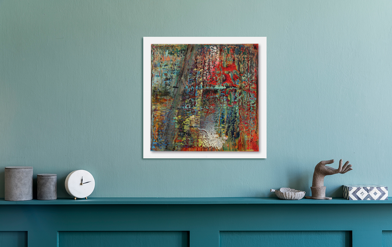 Gerhard Richter/Abstraktes Bild/Canvas Print/Art/Home Decor/New/Gift/Reproduction/.