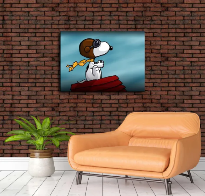 Charles M. Schulz/Canvas Print/Art/Home Decor/New/Gift/Reproduction/.
