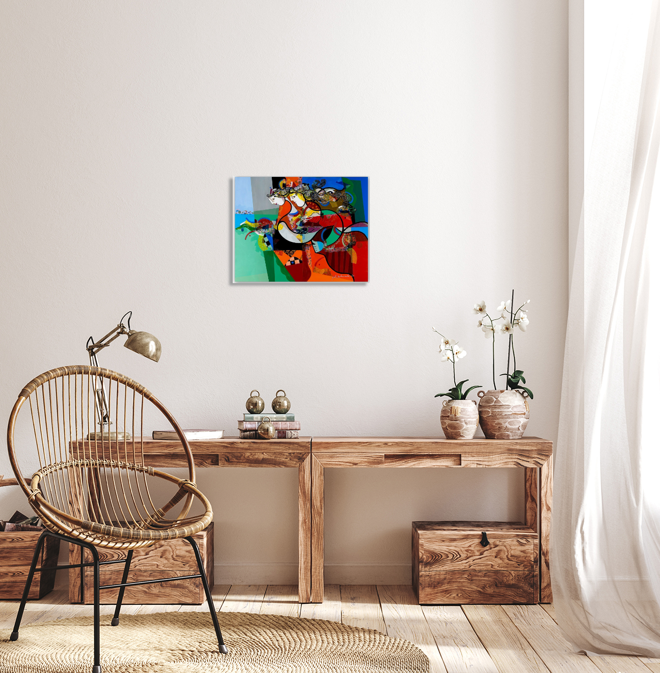 Yoel Benharrouche/Le Voyage Astral/Canvas Print/Art/Home Decor/New/Gift/Reproduction/