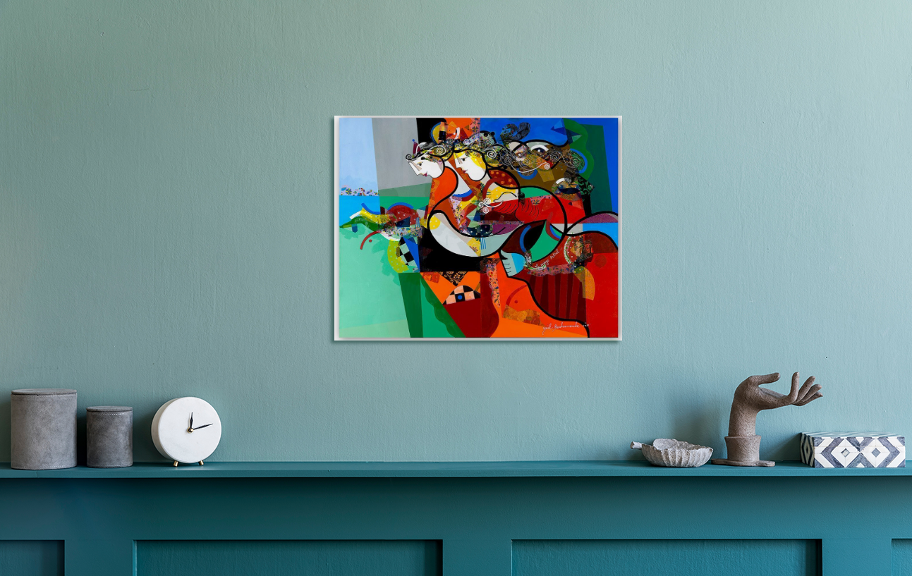 Yoel Benharrouche/Le Voyage Astral/Canvas Print/Art/Home Decor/New/Gift/Reproduction/