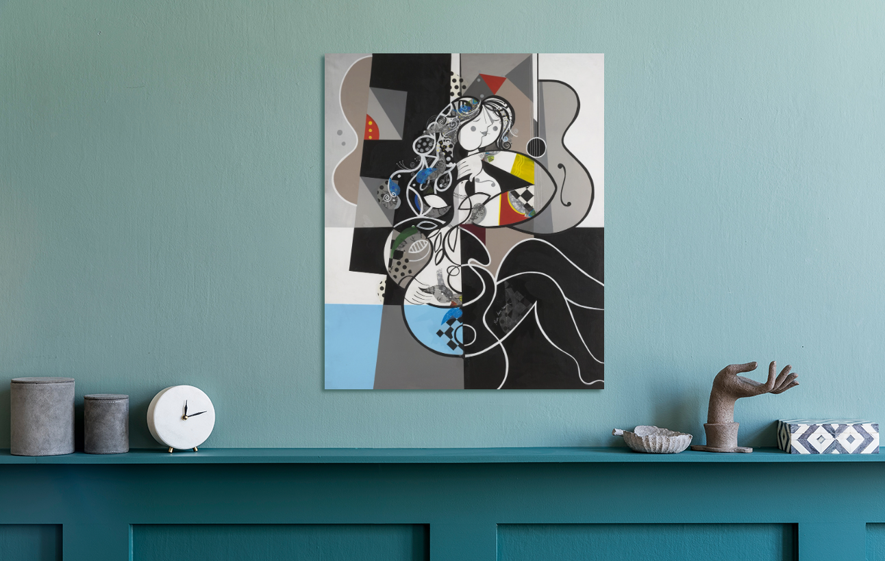 Yoel Benharrouche/Mon Ame Soeur/Canvas Print/Art/Home Decor/New/Gift/Reproduction/