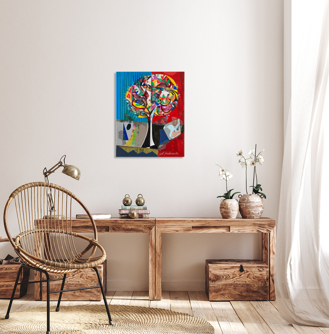 Yoel Benharrouche/CONSEILS DE VIE/Canvas Print/Art/Home Decor/New/Gift/Reproduction/.