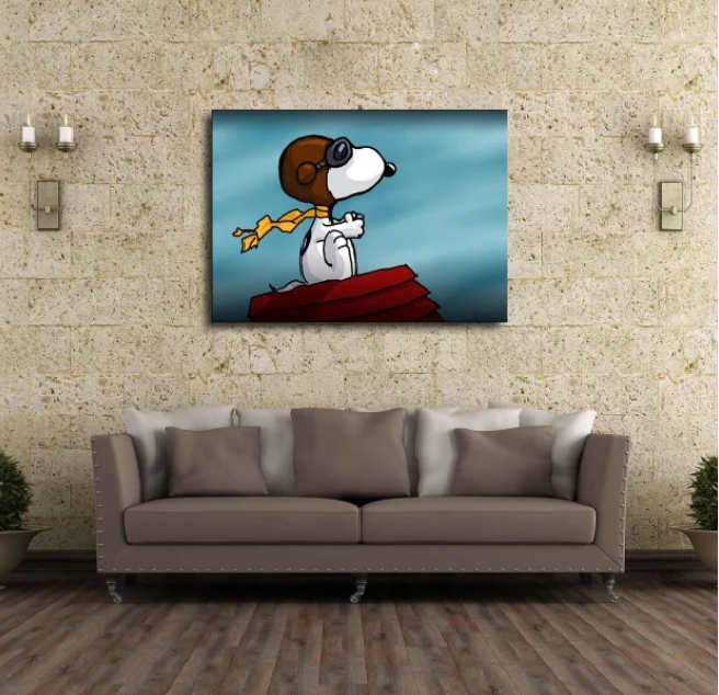 Charles M. Schulz/Canvas Print/Art/Home Decor/New/Gift/Reproduction/.