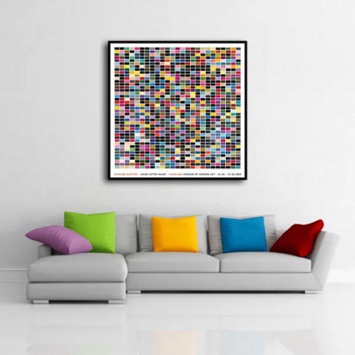 Gerhard Richter /1025 COLOURS 1025 Farben/Canvas Print/Art/Home Decor/New/Gift/Reproduction/