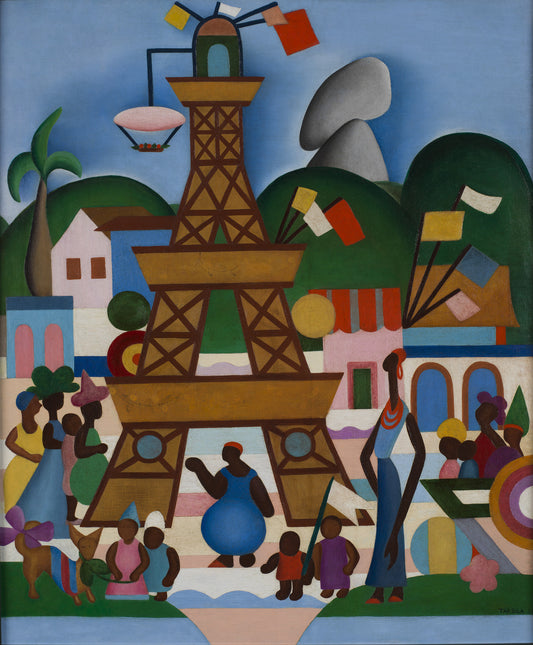 Tarsila do Amaral/Carnival in Madureira/Canvas Print/Art/Home Decor/New/Gift/Reproduction/.