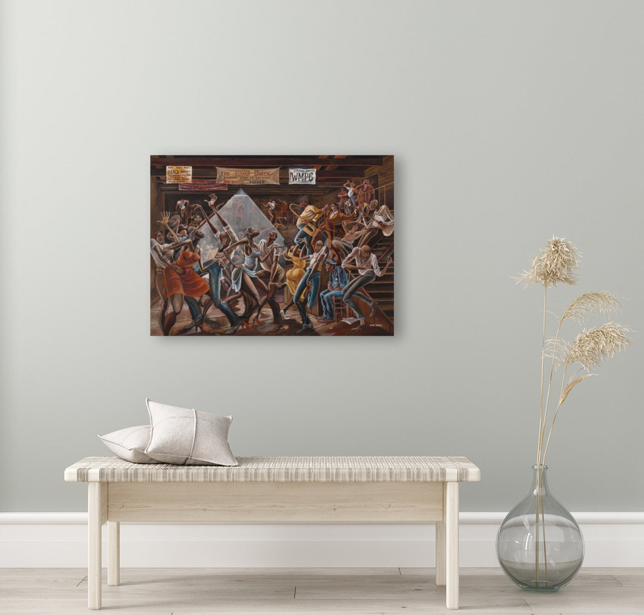 Ernie Barnes/Sugar Shack/Canvas Print/Art/Home Decor/New/Gift/Reproduction/.