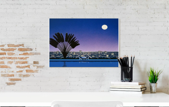 Hiroshi Nagai/Canvas Print/Art/Home Decor/New/Gift/Reproduction/5