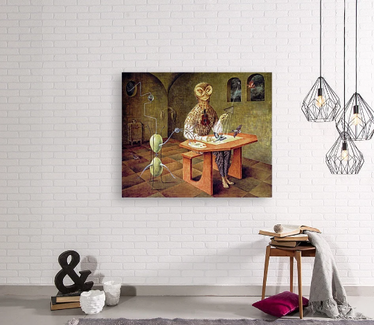 Remedios Varo/Creation of the Birds/Canvas Print/Art/Home Decor/New/Gift/Reproduction/.