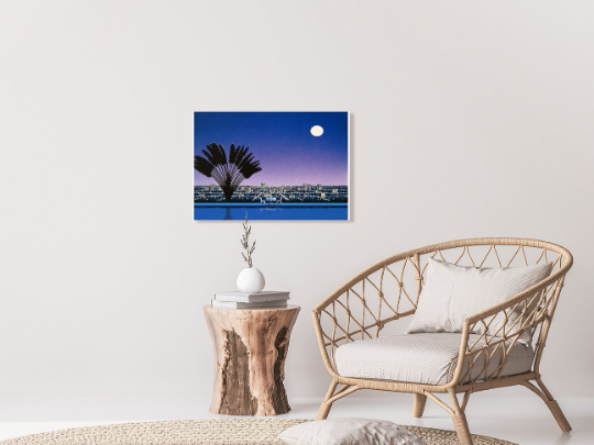 Hiroshi Nagai/Canvas Print/Art/Home Decor/New/Gift/Reproduction/5