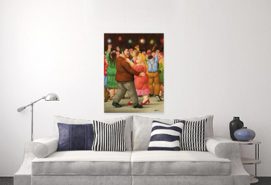 Fernando Botero/Dance/Canvas Print/Art/Home Decor/New/Gift/Reproduction/.