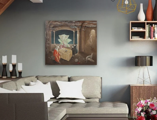 Leonora Carrington /And Then We Saw the Daughter of the Minotaur /Canvas Print/Art/Home Decor/New/Gift/Reproduction/.