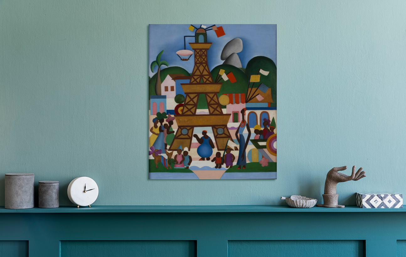 Tarsila do Amaral/Carnival in Madureira/Canvas Print/Art/Home Decor/New/Gift/Reproduction/.