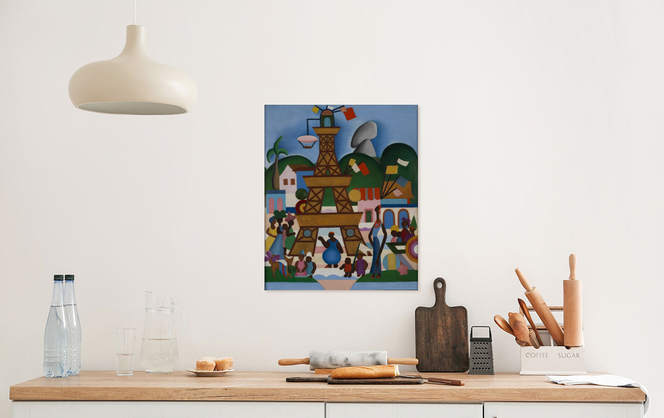 Tarsila do Amaral/Carnival in Madureira/Canvas Print/Art/Home Decor/New/Gift/Reproduction/.