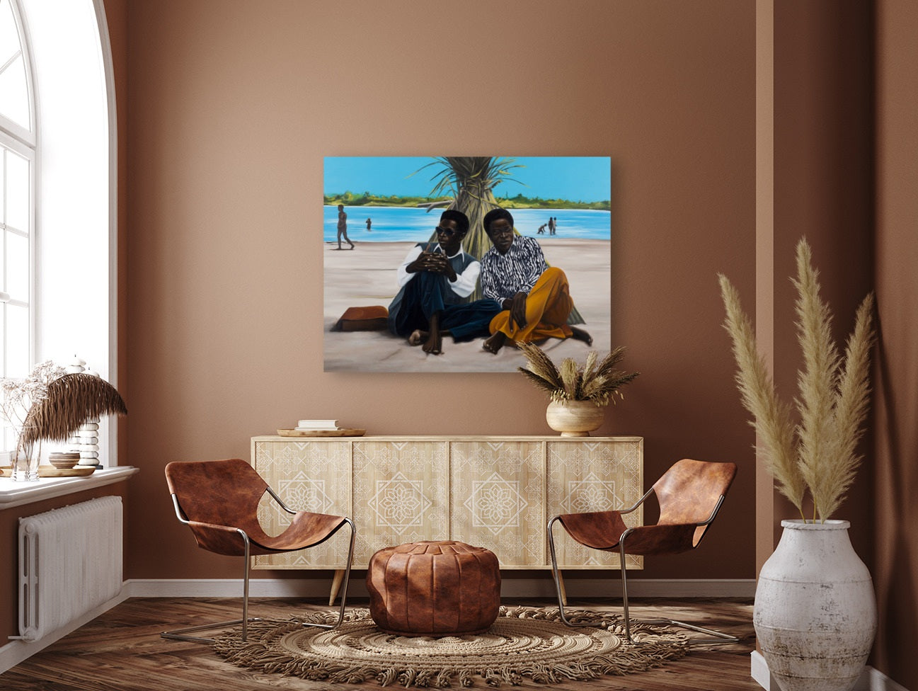 Peter Uka/Beach Life/Canvas Print/Art/Home Decor/New/Gift/Reproduction/.