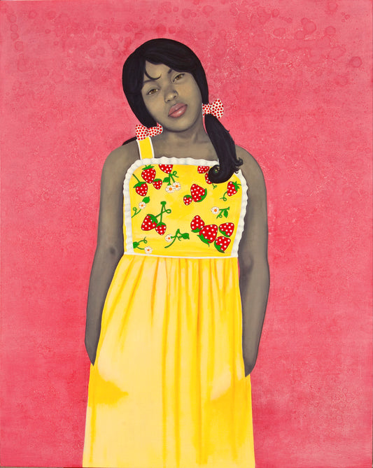 Amy Sherald/They Call Me Redbone but I’d Rather Be Strawberry Shortcake/Canvas Print/Art/Home Decor/New/Gift/Reproduction/.