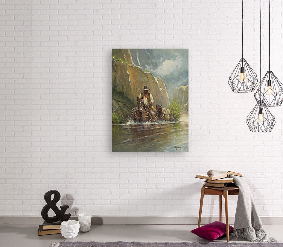 G. Harvey/Across the Canyon Stream/Canvas Print/Art/Home Decor/New/Gift/Reproduction/.