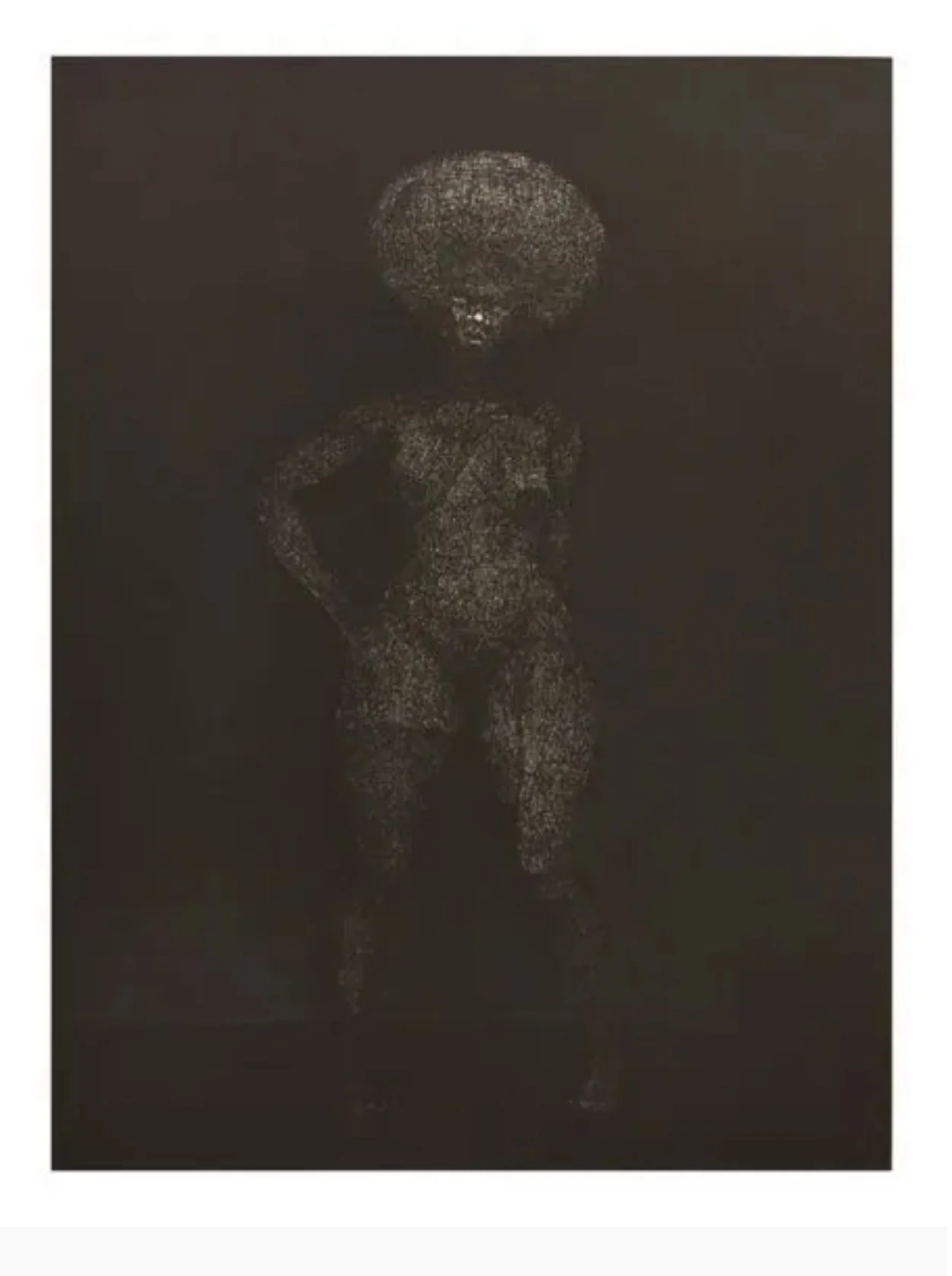 Kerry James Marshall Bride Of Frankenstein Canvas Print/Art/Home Decor/New/Gift/Reproduction/.