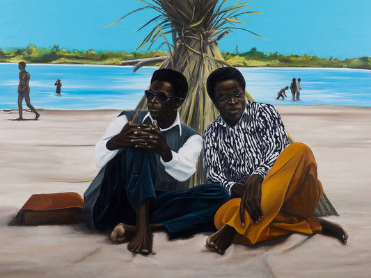 Peter Uka/Beach Life/Canvas Print/Art/Home Decor/New/Gift/Reproduction/.